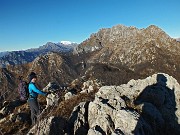 Anello Monte Ocone (1410 m) e Corna Camozzera (1452 m) dal Pertus (1300 m) il 5 gennaio 2015 - FOTOGALLERY